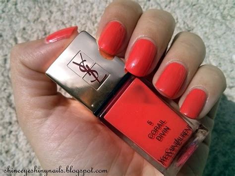 ysl corail sulfureux|YSL beauty nail varnish.